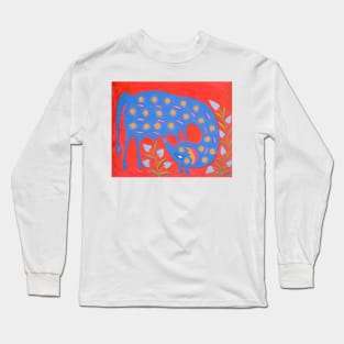 Maria Primachenko - long necked and itching 1977 Long Sleeve T-Shirt